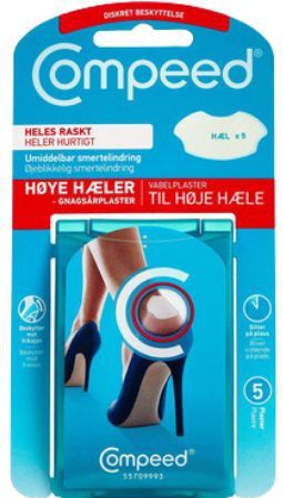 Compeed - Hoge Hak - Blaarpleisters - Discreet - 5 Stuks