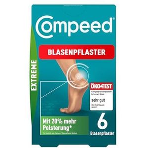 Compeed - Extreme - Pansements - Transparant - Lot van 6 - Voor Bescherming Tegen Ampoulen