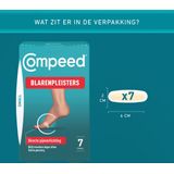 Compeed - Blarenpleister - 7 Stuks - Small - Hydrocolloïde Technologie