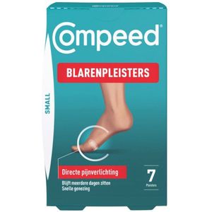 Compeed - Blarenpleister - 7 Stuks - Small - Hydrocolloïde Technologie