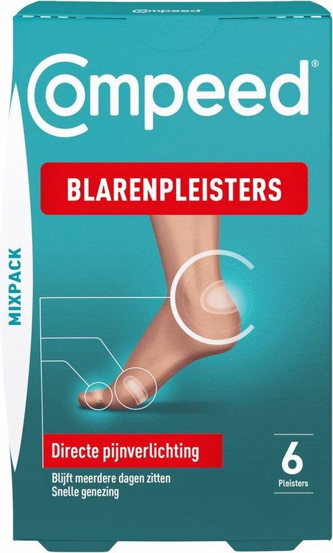Compeed - Blarenpleisters - Mixpack - Transparant - Hydrocolloïde Technologie