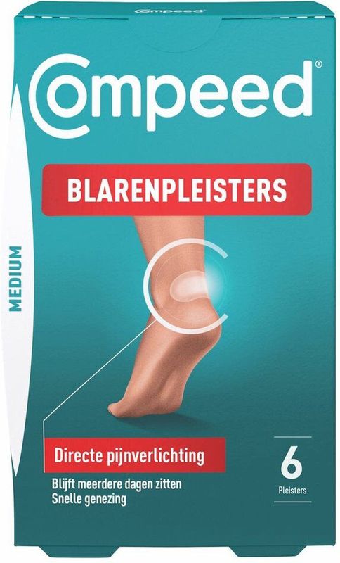 COMPEED - Blarenpleister - Medium - Transparant - 5 Stuks