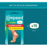 COMPEED - Blarenpleisters - Transparant - Verpakking met 10 stuks