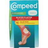 COMPEED - Blarenpleisters - Transparant - Verpakking met 10 stuks