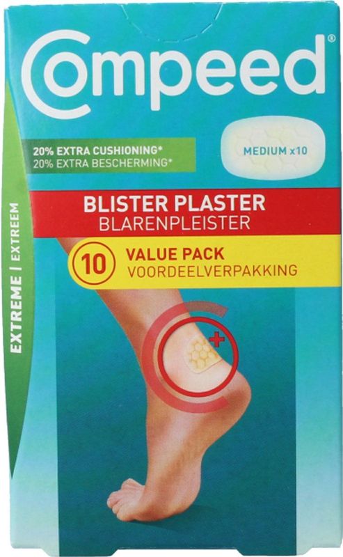 COMPEED - Blarenpleisters - Transparant - Verpakking met 10 stuks