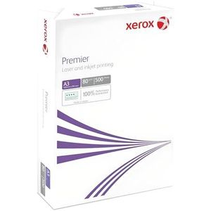 1 x papierrol voor A3-printers, 500 vellen, 80 g, wit, multifunctioneel papier A3, voor laserprinters, inkjet en kopieerapparaten