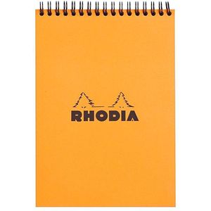 Rhodia - Spiraalblok - A5 - Gelijnd - Hoogwaardige Papierkwaliteit