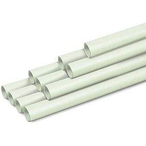 Clairefontaine 95721C – 10 rollen gerecycled kraftpapier, afmetingen: 3 x 0,70 m, gerecycled kraftpapier, 65 g, kleur: groen, knopen, verpakking, geschenkverpakking, hobby, doe-het-zelf, cadeaupapier