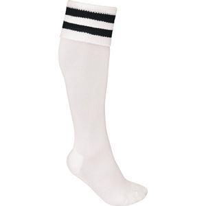 PROACT - PA015 - Sportsokken - Wit/Zwart - 95% Polyester, Elastische Anti-Slip Band