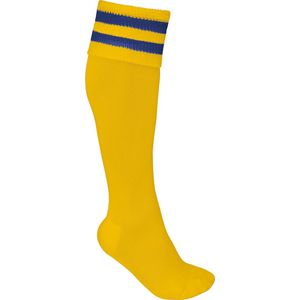 PROACT - PA015 - Sportsokken - Sporty Yellow / Dark Royal Blue - 95% Polyester, Anti-slip