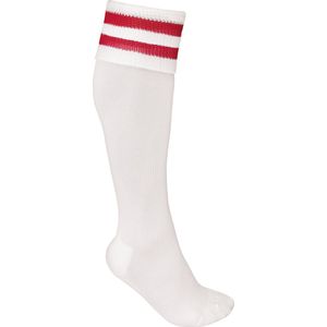 PROACT - PA015 - Sportsokken - White / Sporty Red - 47/50 EU