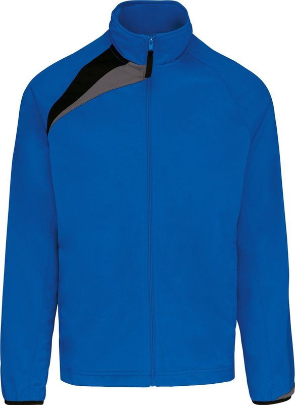 Proact - Trainingsjas - Royal Blue/Black/Grey - Tricotpolyester - 4XL