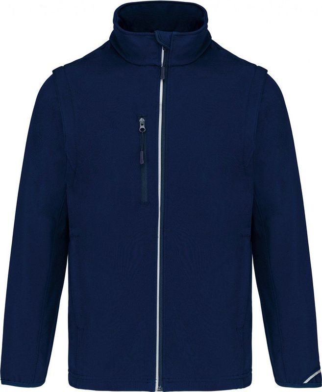 PROACT - Softshell PA323 - Navy - Jack - Afritsbare Mouwen