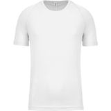 Proact - Herensportshirt - Wit - Ronde Hals