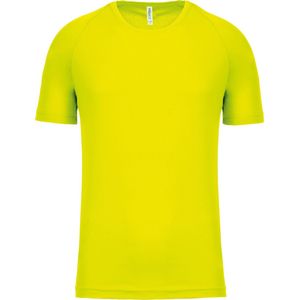 PROACT - PA438 - Functioneel Sportshirt - Fluorescent Yellow - 100% Polyester, Sneldrogend
