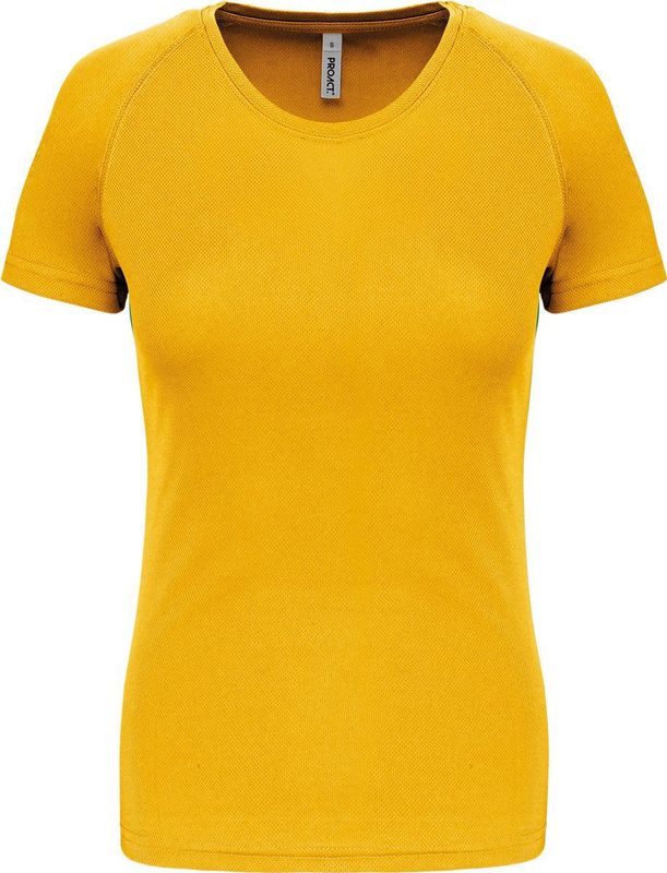 PROACT - Functioneel Damessportshirt - True Yellow - PA439