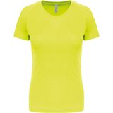 PROACT - Functioneel Damessportshirt PA439 - Fluorescent Yellow - T-shirt