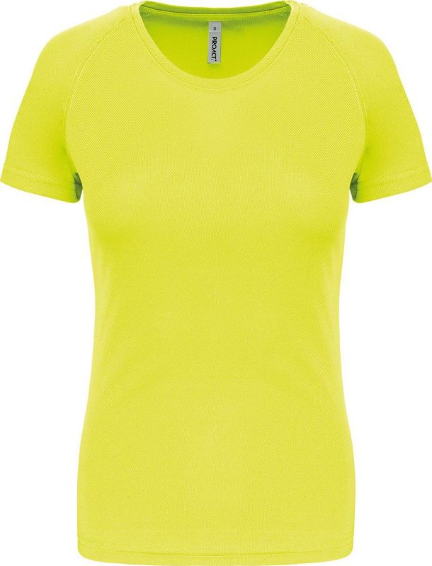 PROACT - Functioneel Damessportshirt PA439 - Fluorescent Yellow - T-shirt