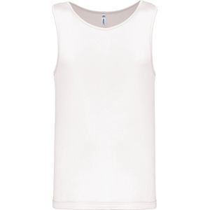 Proact - Proact - Sporttop - Wit - 100% Polyester, Sneldrogend, Ademend, Gecertificeerd STANDARD 100 by OEKO-TEX®