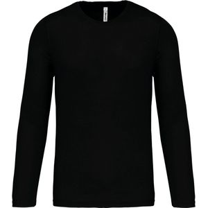 PROACT - Herensportshirt Lange Mouwen - Zwart - PA443