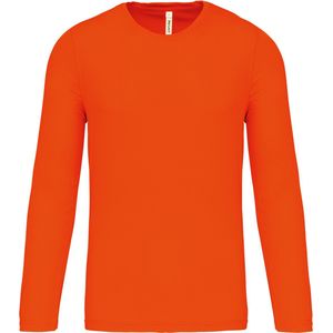 PROACT - Herensportshirt Lange Mouwen - Fluorescent Orange
