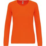 PROACT - Herensportshirt Lange Mouwen PA443 - Fluorescent Orange