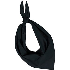 Bandana Unisex One Size K-up Black 80% Polyester, 20% Katoen