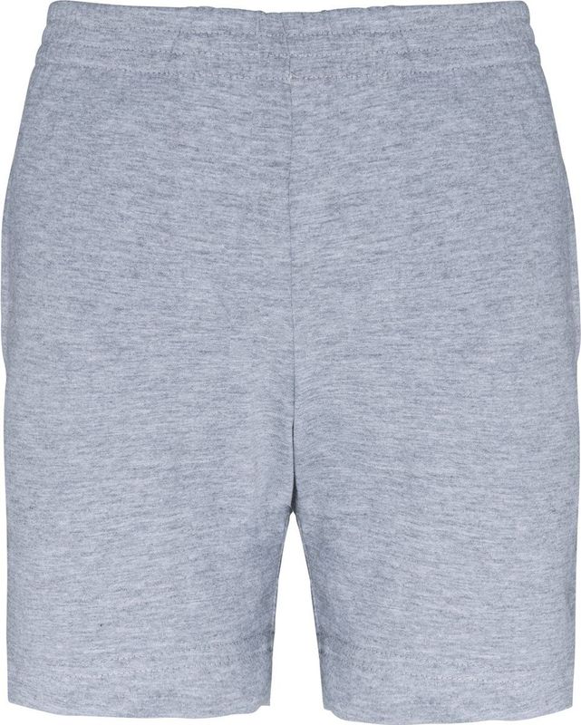PROACT - Jersey Kindershort PA153 - Oxford Grey - 100% Katoen - 6/8 Jaar