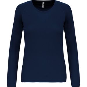 PROACT - Damessportshirt Lange Mouwen - Sporty Navy