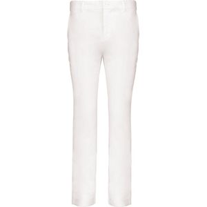 PROACT - PA175 - Pantalon - Wit - 96% Polyester / 4% Elasthan, Waterafstotend, Elegante Pasvorm