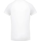 PROACT - PA476 - Heren Sport T-shirt - White - V-hals