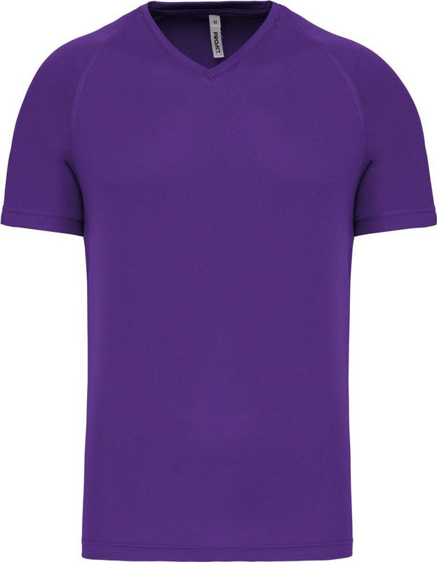 PROACT - PA476 - Sportshirt - Violet - V-hals
