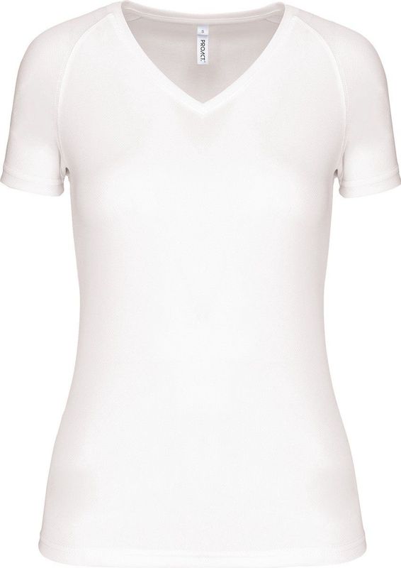 Sportshirt - Sneldrogend - V-hals - 100% Polyester