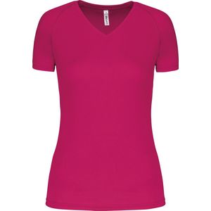 PROACT - PA477 - T-shirt - Fuchsia - Dames - V-hals