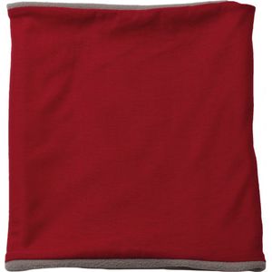 Sjaal / Stola / Nekwarmer Heren One Size K-up Red / Light Grey 100% Polyester