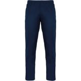 Sportbroek - Zwart - 100% Tricotpolyester - Met Mesh Inzetstuk