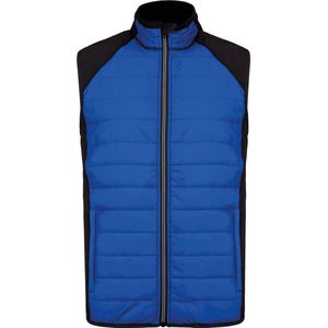Proact - Sportbodywarmer - Royal Blue/Zwart - Waterafstotende Behandeling