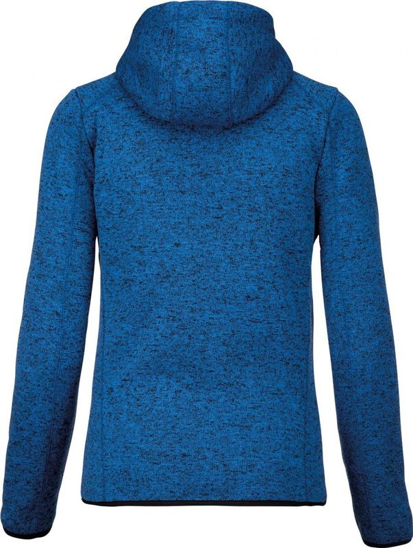 PROACT - Heather - Damesvest met Capuchon - Light Royal Blue Melange