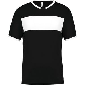 ProAct - Herensportshirt - Zwart/Wit - Korte Mouwen