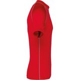 PROACT - Functioneel kids-t-shirt - Sporty Red - Korte Mouwen - Anti-UV-bescherming PA4008