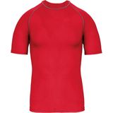 PROACT - Functioneel kids-t-shirt - Sporty Red - Korte Mouwen - Anti-UV-bescherming PA4008