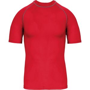 PROACT - Functioneel kids-t-shirt - Sporty Red - Korte Mouwen - Anti-UV-bescherming PA4008