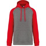 Proact - Hoodie - Tweekleurig - Polyester/Katoen - Gevoerde Capuchon