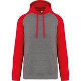 Proact - Hoodie - Tweekleurig - Polyester/Katoen - Gevoerde Capuchon
