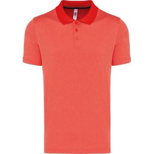 Poloshirt - Lichte Sneldrogende Stof - 100% Polyester - Contrasterende Details