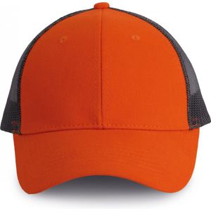 K-up Pet Trucker - 6 panelen KP158 - Spicy Orange / Dark Grey - One size