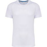 PROACT - PA4012 - Sport-T-shirt - Wit - 100% Gerecycled Polyester