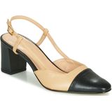 Pumps in leer Dhapop JONAK. Leer materiaal. Maten 41. Zwart kleur