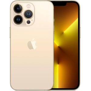 Re!commerce iPhone 13 Pro Max (128 GB, Goud, 6.70"", 12 Mpx, SIM + eSIM, B / Zeer goed), Tweedehands mobiele telefoons, Goud