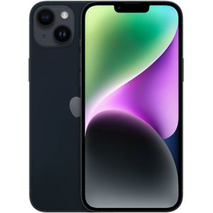 Re!commerce iPhone 14 Plus (128 GB, Middernacht, 6.70"", 12 Mpx, SIM + eSIM, A / Als nieuw), Tweedehands mobiele telefoons, Zwart